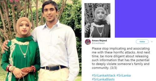 ◤斯里兰卡恐袭◢ 斯国警方放错照片  女大生睡醒成恐袭“嫌犯”