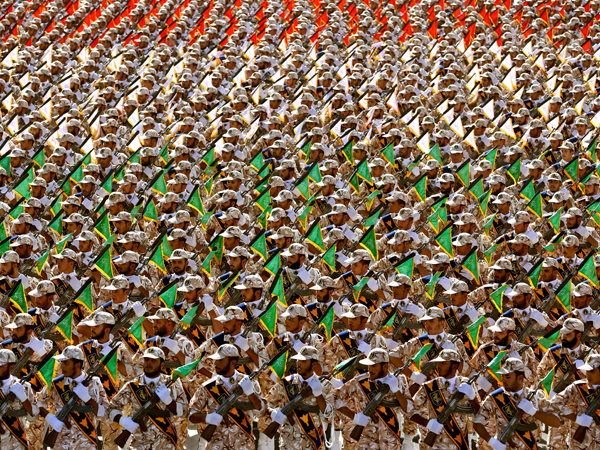 伊朗革命卫队档案照。