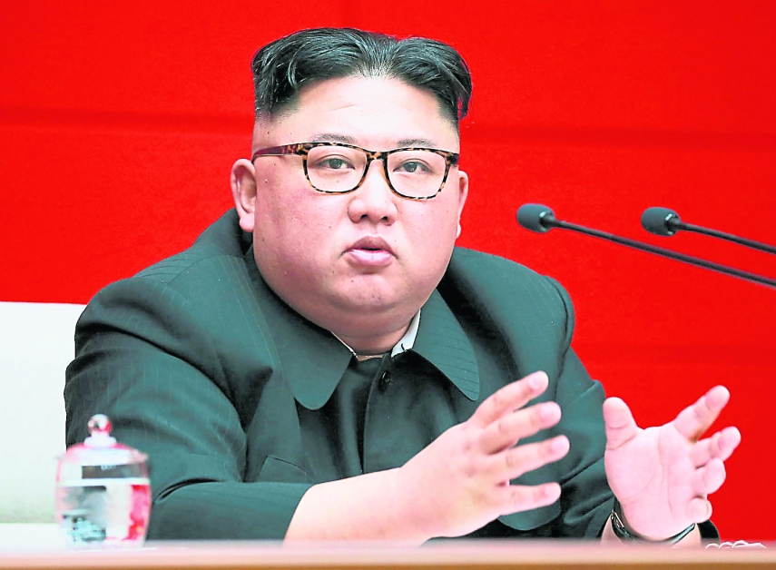 朝鲜领导人金正恩。（美联社）