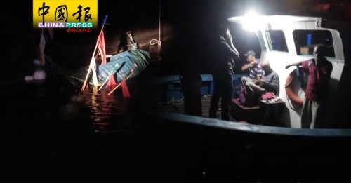 船艇与渔船相撞 2钓客获救1死