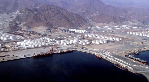 阿联酋富查伊拉港口档案照。