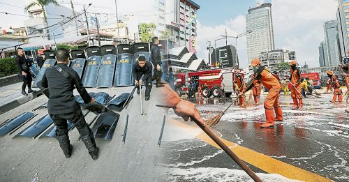 ◤印尼大选后暴乱◢ 效忠IS人士参与暴乱 警方：图发起圣战