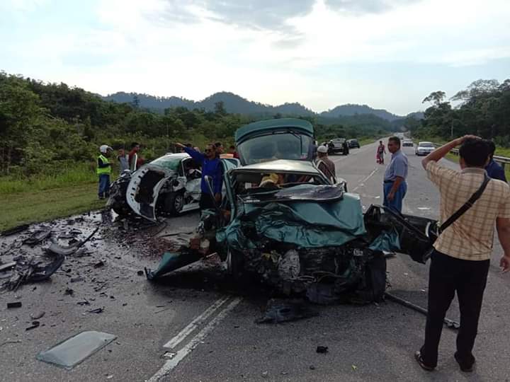 车祸发生在登州瓜拉尼鲁斯。