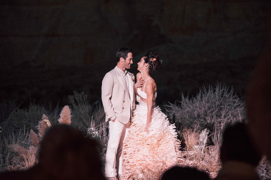布莱克莫尔与安迪2015年在犹他州举行豪华婚礼。