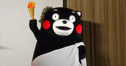 ◤东京奥运会◢   县政府申请熊本熊当火炬手 奥组委“年纪太小”拒绝了