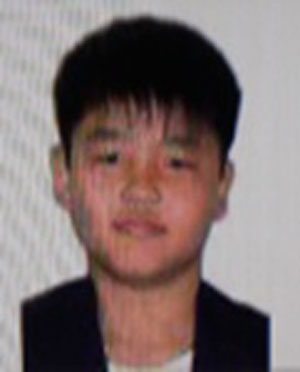失踪者欧凯文（OW KAI MUN、译音、16岁、2014年4月15日失踪）