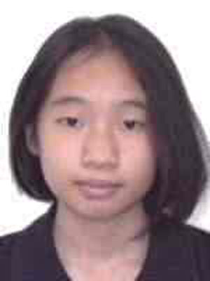 失踪者黄晶仪（WONG CHIN YEE、译音、14岁、2017年5月30日失踪）