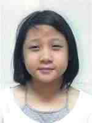 失踪者洪佩仪（HONG PUI YEE、 译音、15岁、2018年3月30日失踪）