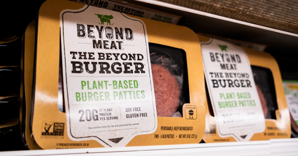Beyond Meat旗下产品“超级汉堡”的销售增长，是首季营业额幕后功臣。（欧新社）