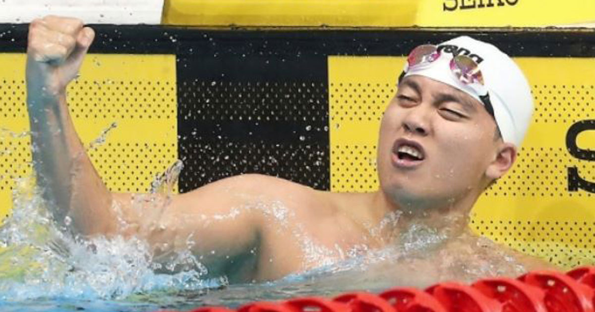 谢仿德成为第4个取得光州世界游泳锦标赛的大马选手。