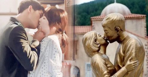 ◤宋宋离婚◢ 尴尬了 宋宋铜像还在KISS