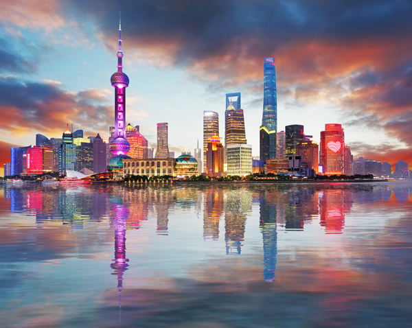上海，中国最繁华的城市。（图片来源：123rf）