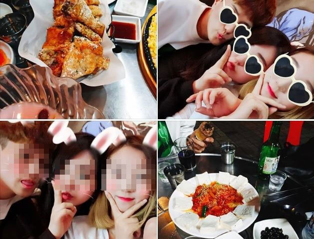 金发的18岁小妈妈将女儿留在家中、出门喝酒，还开心上传面子书。