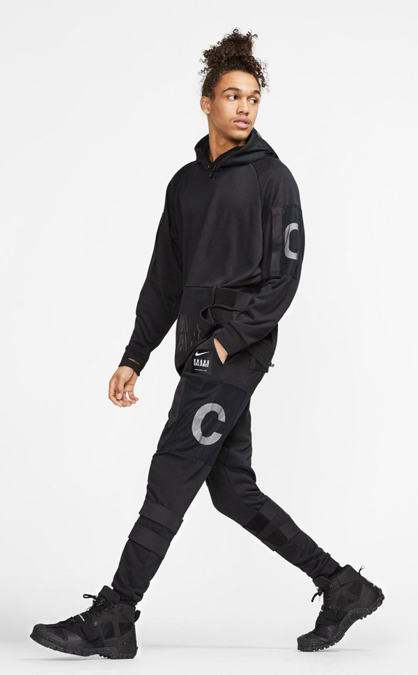 Nike x UNDERCOVER联名系列服装，强调实用精神。