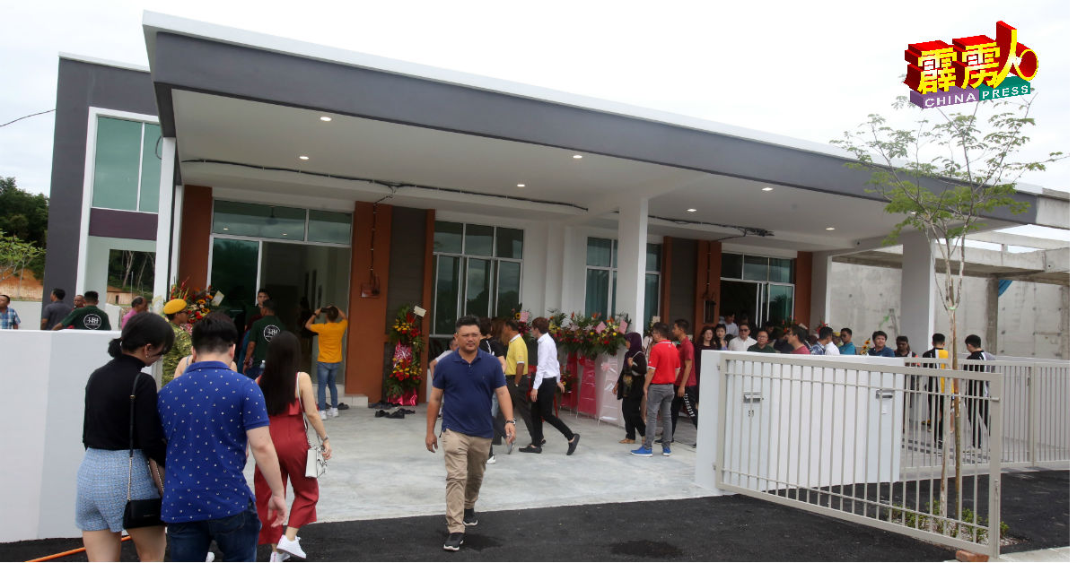 Taman Tanjung Utara第一期a房屋計劃示範屋開發予民眾參觀。