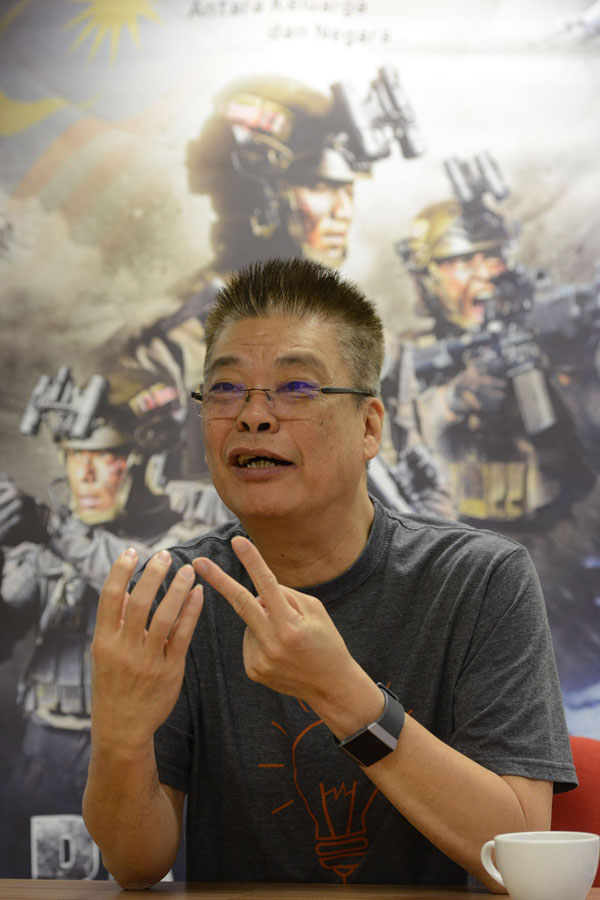 GSC Movies有限公司总经理邓友光透露大马影视业有不少人才。
