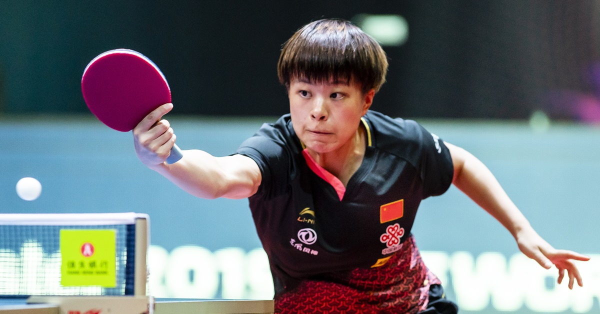 中国女子乒乓队人材辈出，王艺迪是其中一位。（欧新社）