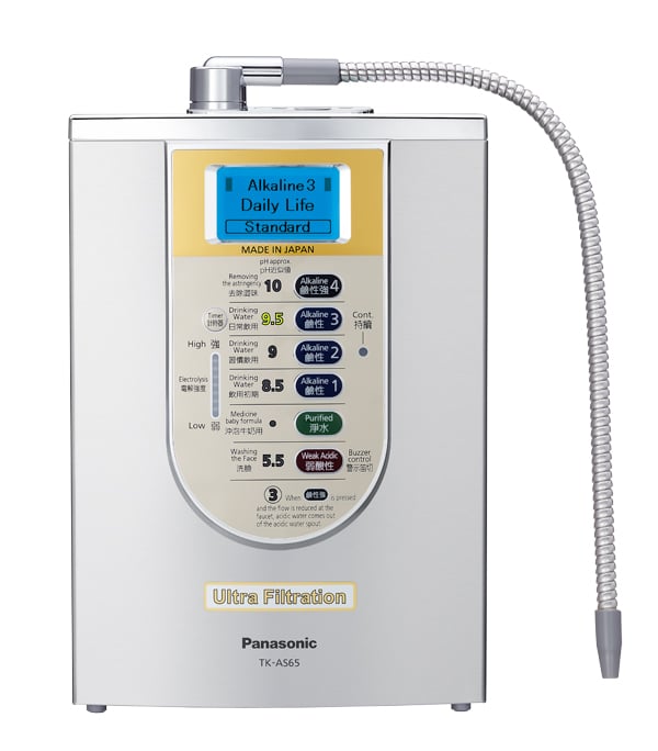 Panasonic Alkaline Ionizer健康电解水机TK-AS65-ZMA。