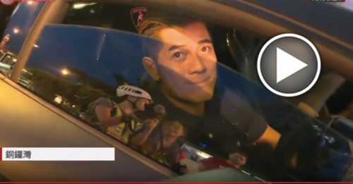 铜锣湾现示威潮 城城也来：买尿片！