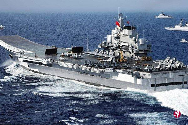 解放军在台湾海峡南北两端进行演习，分析认为辽宁舰或将穿越台湾海峡。