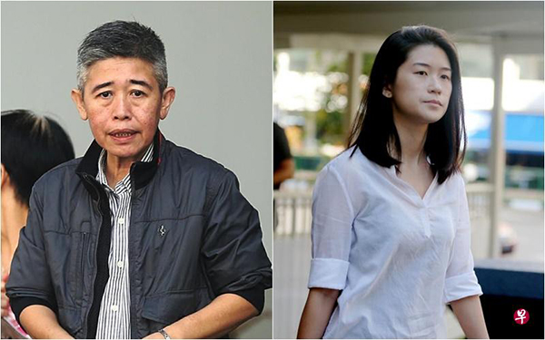 补习中心女校长傅媛聂（左）；右为陈家燕，她目前在监狱服刑，也成了控方证人。（档案照） 