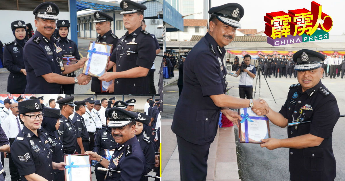 获得2018年警队杰出服务奖警察。