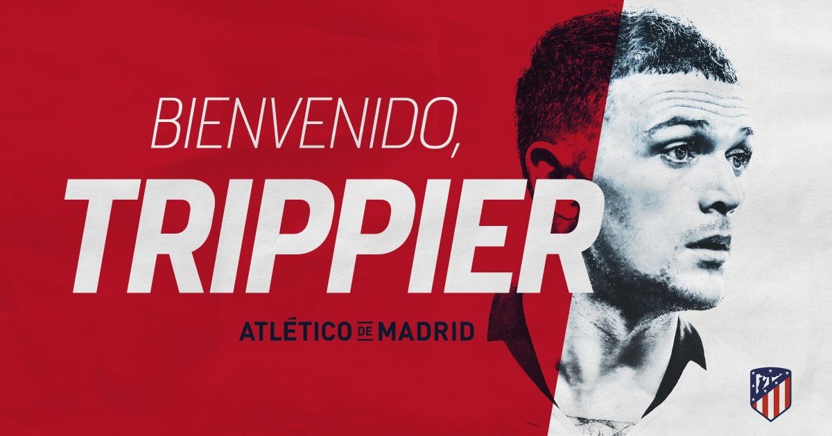 特里皮尔是马体会本季的第8签，雄心壮志争佳绩。（马德里体育会球会推特）