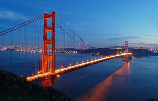 旧金山金门大桥 （档案照）