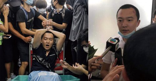 ◤反送中◢《环时》记者出院 “我仍然爱香港”