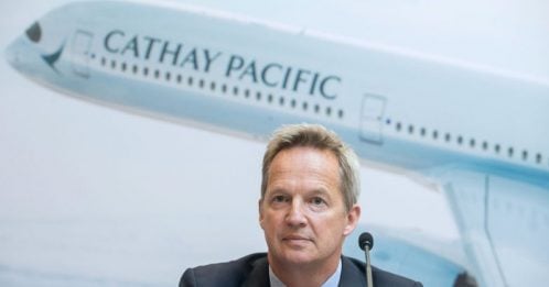 ◤反送中◢无力两全 国泰航空CEO辞职