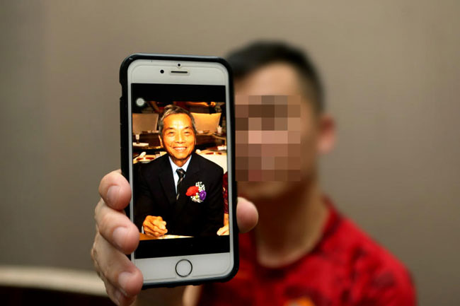 吴健彬希望有关当局展开搜索行动，协助寻找父亲下落。
