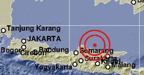 印尼西爪哇6.1级地震  无海啸风险