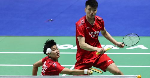 ◤中國羽球賽◢ 包攬混雙決賽 中國先奪1冠