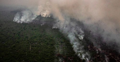 ◤烟霾来了◢ 印尼热点增加  苏门答腊777个