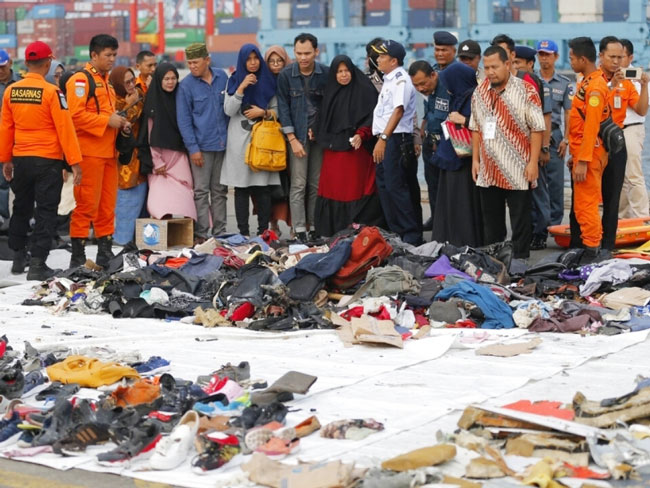 去年10月印尼狮子航空客机坠毁。