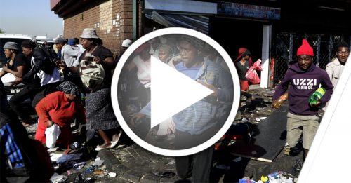 南非连日爆排外骚乱 外国商店遭破坏抢掠