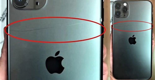 一拿到手就悲剧！ iPhone 11 Pro摔地 现大裂痕　