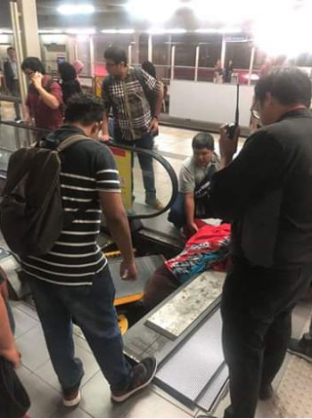 吉隆坡中环车站发生手扶梯故障伤人案，引起高度关注。