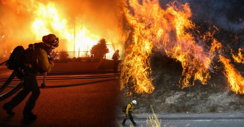 加州林火1死 10万人疏散 吞噬面积3052公顷