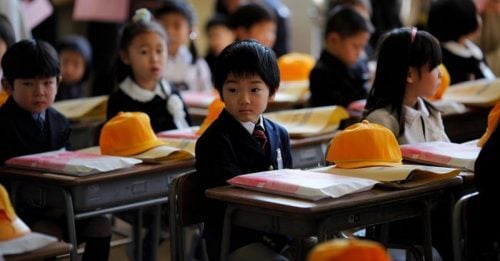 日本教育注重纪律  90%学生上课不分心