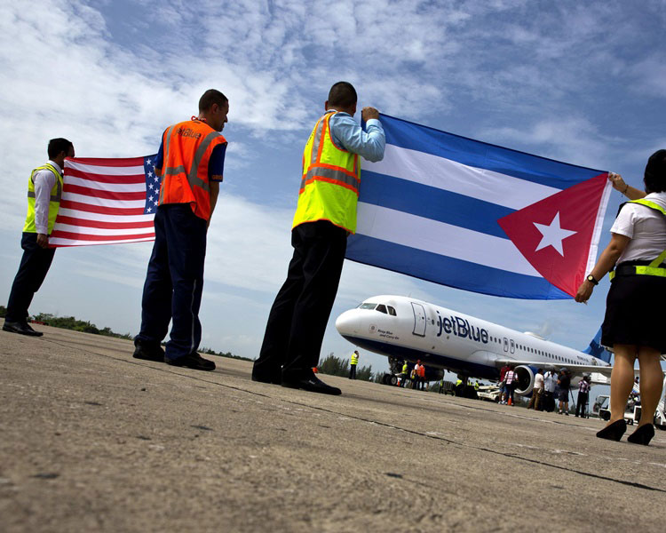 美国由12月中起再制裁古巴禁飞哈瓦那以外城市航班。