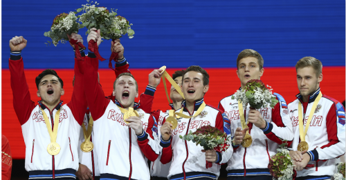 ◤体操世锦赛．男团◢中国单杠失手丢冠    俄罗斯破亚洲16年垄断