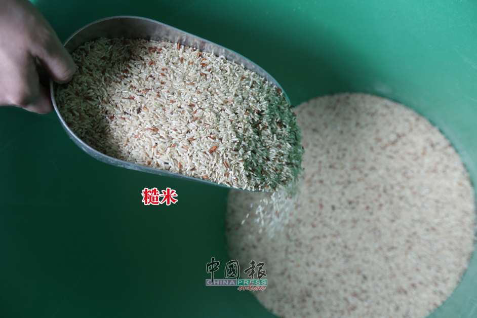 用太阳晒干的稻米因气温变化大，在脱壳的过程中容易断裂，但却拥有烘干稻米所没有的能量与生命力。