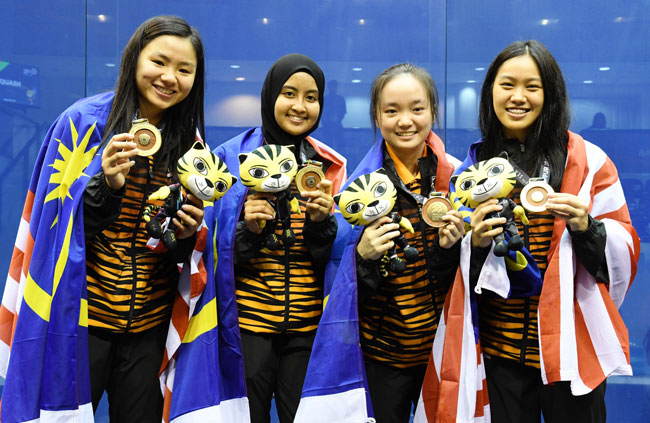 马来西亚女队卫冕东运团体金牌的机会失而复得。