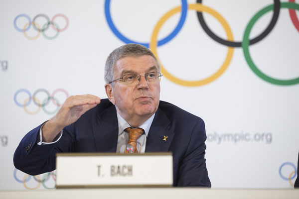 国际奥委会会长巴赫。