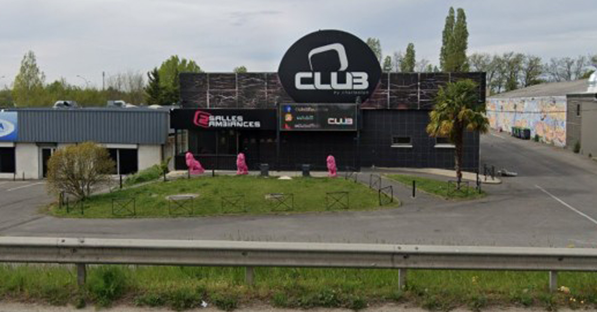 法国南部土鲁斯O'Club夜店。