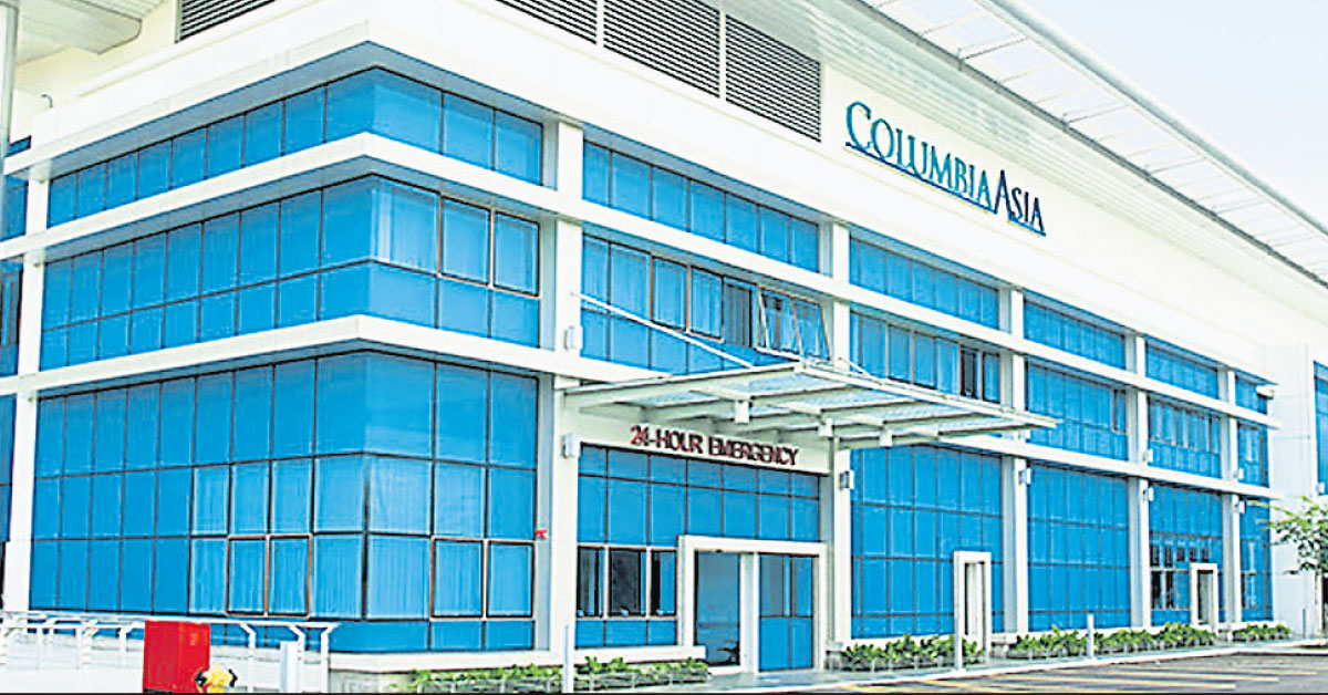 丰隆集团为收购哥伦比亚亚洲医院，正寻求16亿令吉融资。