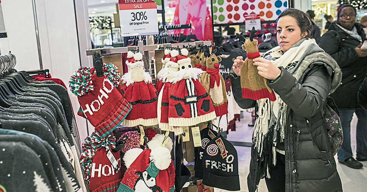 美国即将踏入圣诞购物季，但一项调查发现，一半受访者最想得到的圣诞礼物是“零负债”。