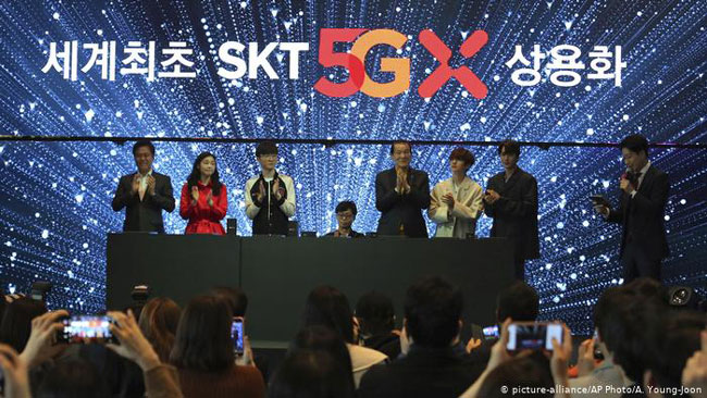 今年4月，由诺基亚和爱立信建设的首个5G商用网在首尔启用