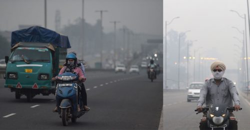 空气污染恶化升级 新德里进入健康紧急状态